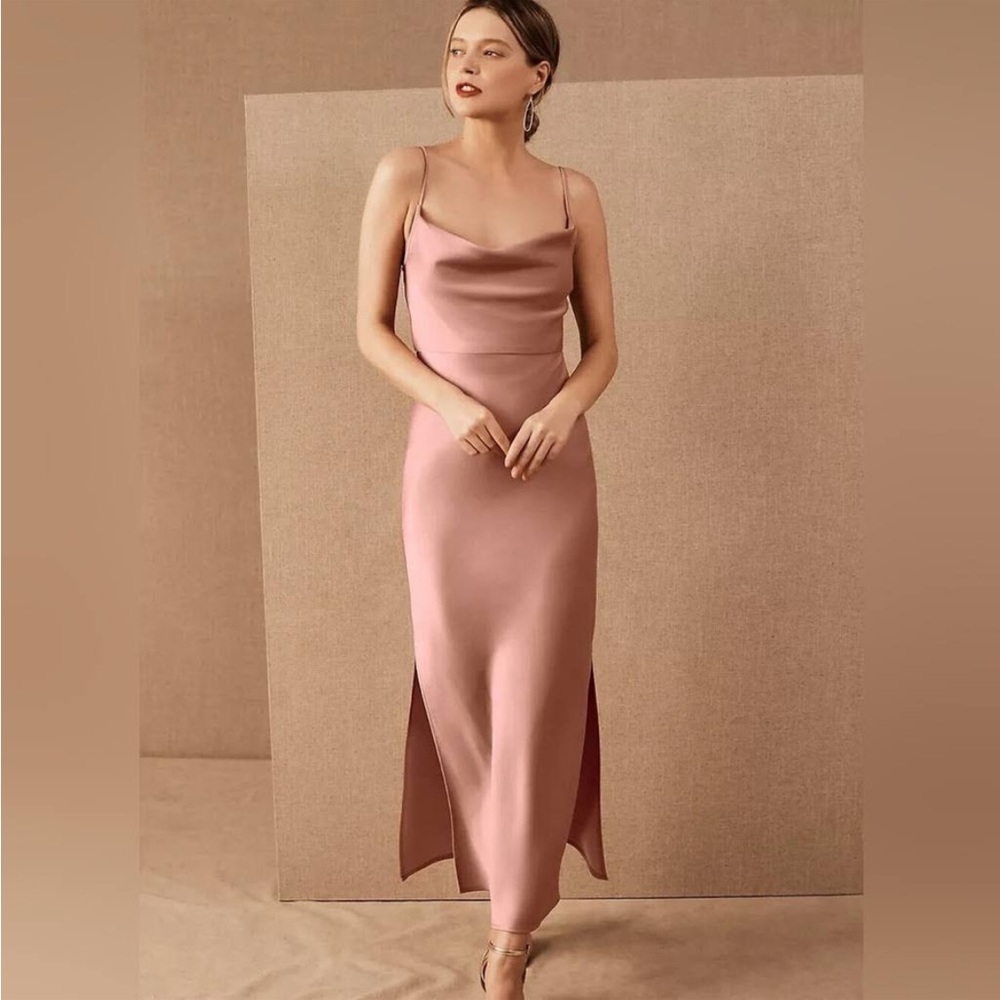 NWT BHLDN Cali Satin Midi Dress sizes 2 and 6